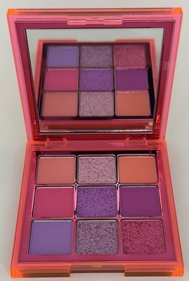 Huda Beauty Neon Obsessions Neon Pink Eyeshadow Palette 9 Pan New in Box