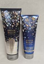 Bath and Body Works Dream Bright Moisturizing Body Wash  Body Cream Full Size