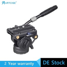 Smooth Damping Head Heavy Duty Fluid Video Head for DSLR Camcorder Csmera 12KG