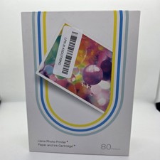 Liene Amber M100/M200 4x6" Photo Printer 80 Sheets Photo Paper & 2 Ink Cartri...