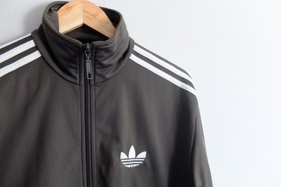 adidas Originals Track TT Jacke grün oliv khaki S Firebird Trefoil 2009