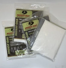 New Lot Of 4 Mossy Oak Field Dressing Gloves, White, 2pk,Hunting, Hunt, Deer,Elk