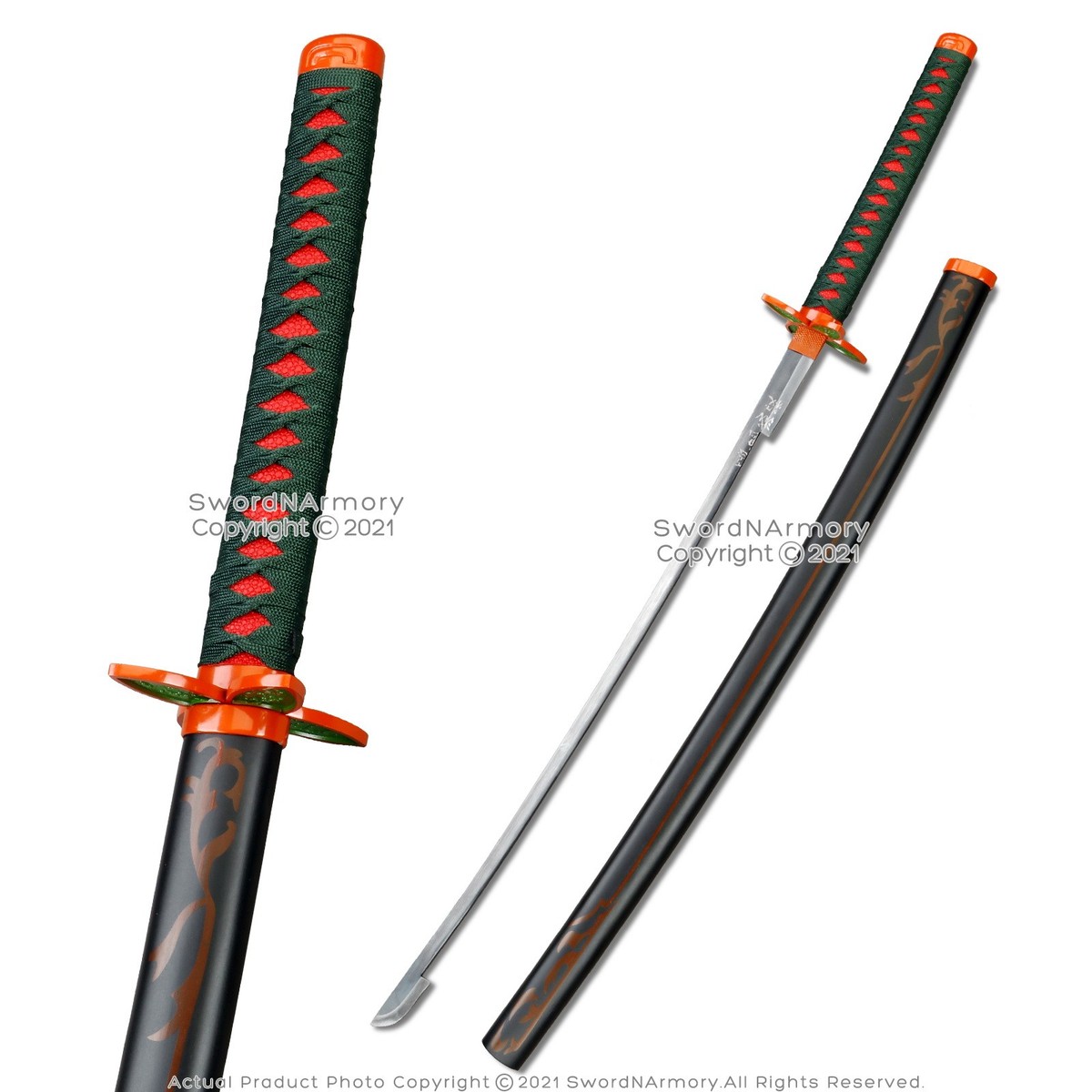 40.5” Steel Shinobu Kocho Nichirin Katana Stinger Fantasy Anime