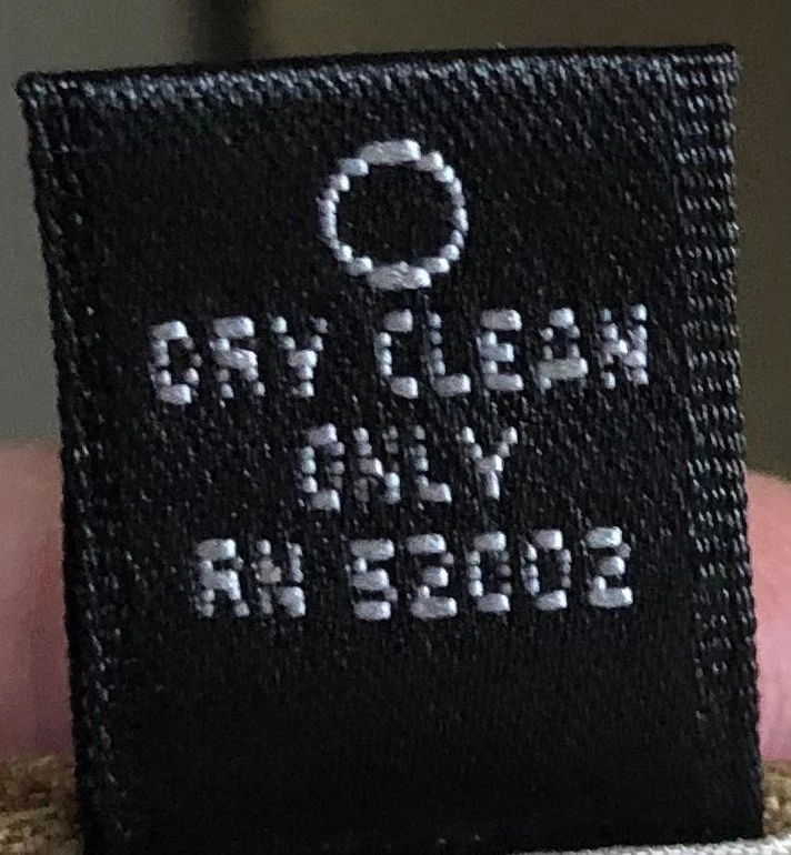 Corbata para hombre Claiborne 100 % seda dorada con flores 4" x 58" ~usada en excelente estado~ Foto 4 de 4