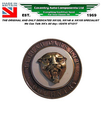 JAGUAR  XK120 & C-Type Bonnet Badge. BD3286
