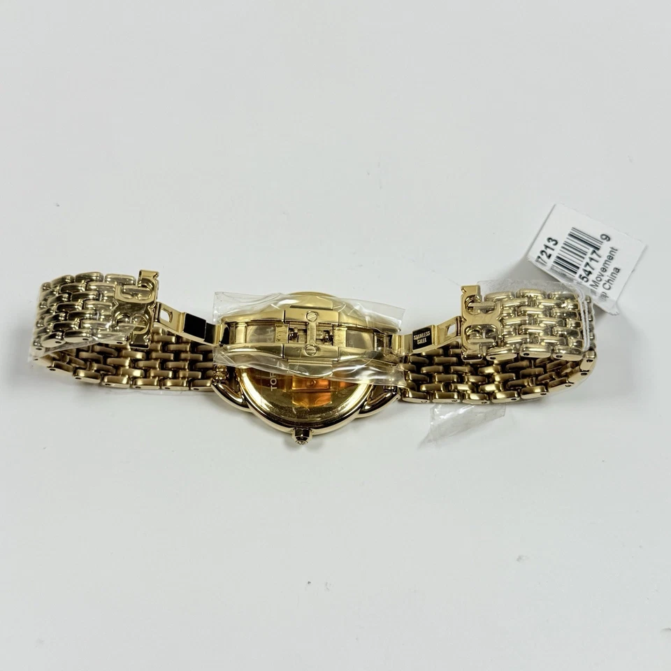 Tory Burch Ravello TBW7213 Black Dial Yellow Tone Bracelet Women’s Watch - Image 4 of 4