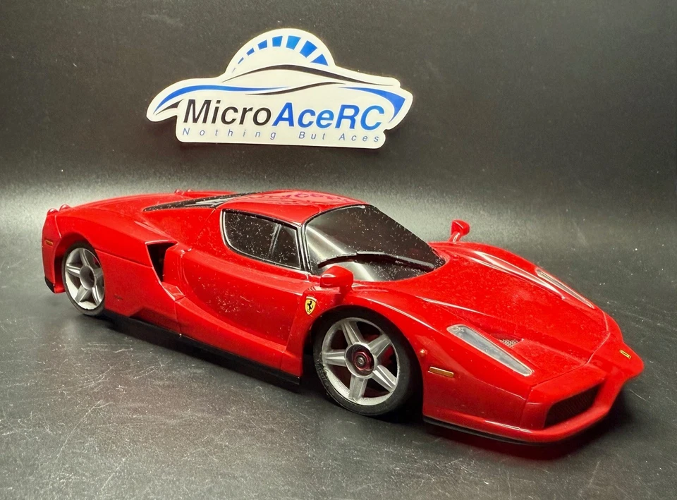 Used Mini-z MR03 ASF Ferrari Enzo with many upgrades - Image 2 of 4