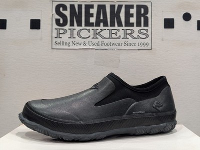 Muck Men's Forager Low WaterProof Slip-On Shoes - Size: 13 - Black - FRL-000 NEW