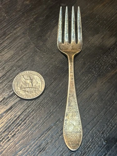 Vintage Gorham Sterling Silver  Small Serving Fork 16 Grams