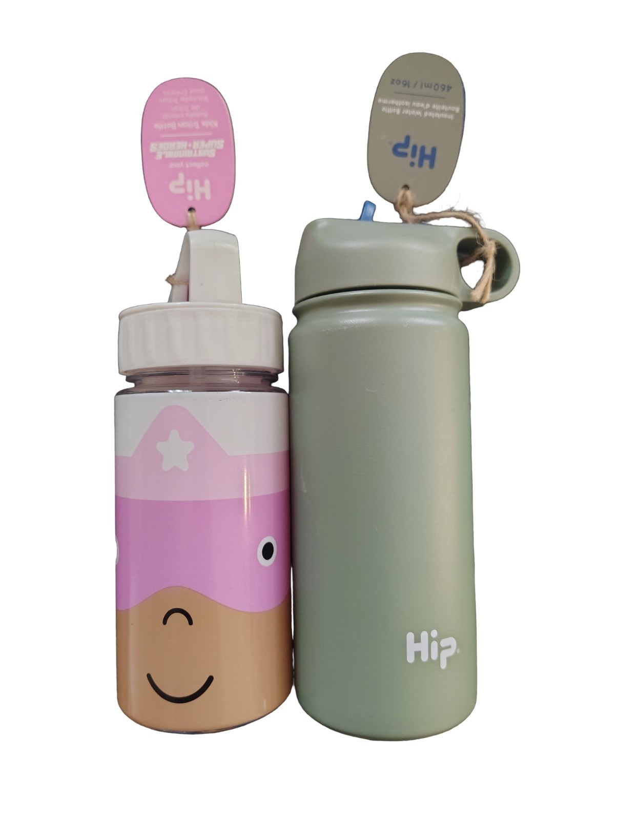 Bundle Of 2 Kids Tritan + Insulated Stainless Steel New W/ T