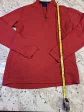 Johnnie-0 Size 14 Quarter Zip Boys Long Sleeve Pullover Sweater