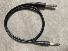 Kabel Patch Klinke 6,3 auf Klinke 6,3 Mono 1m...