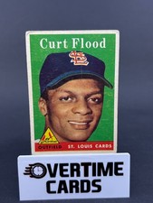1958 Topps - Curt Flood #464 (RC)