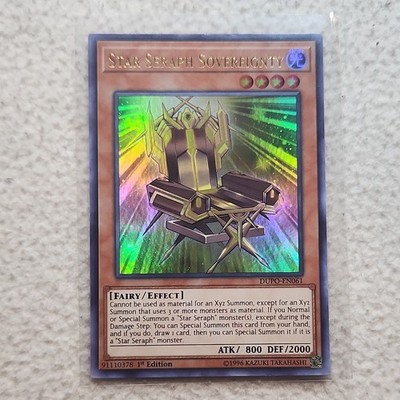 Konami Star Seraph Sovereignty Effect/Fairy Duel Power 1st Edition DUPO-EN061