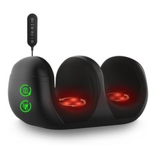NEW Massage Shiatsu Foot And Calf Massager With Heat Machine - Black
