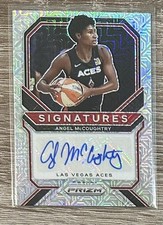 2021 Panini Prizm WNBA #SG-AMC Angel McCoughtry Signatures Mojo AUTO #/25