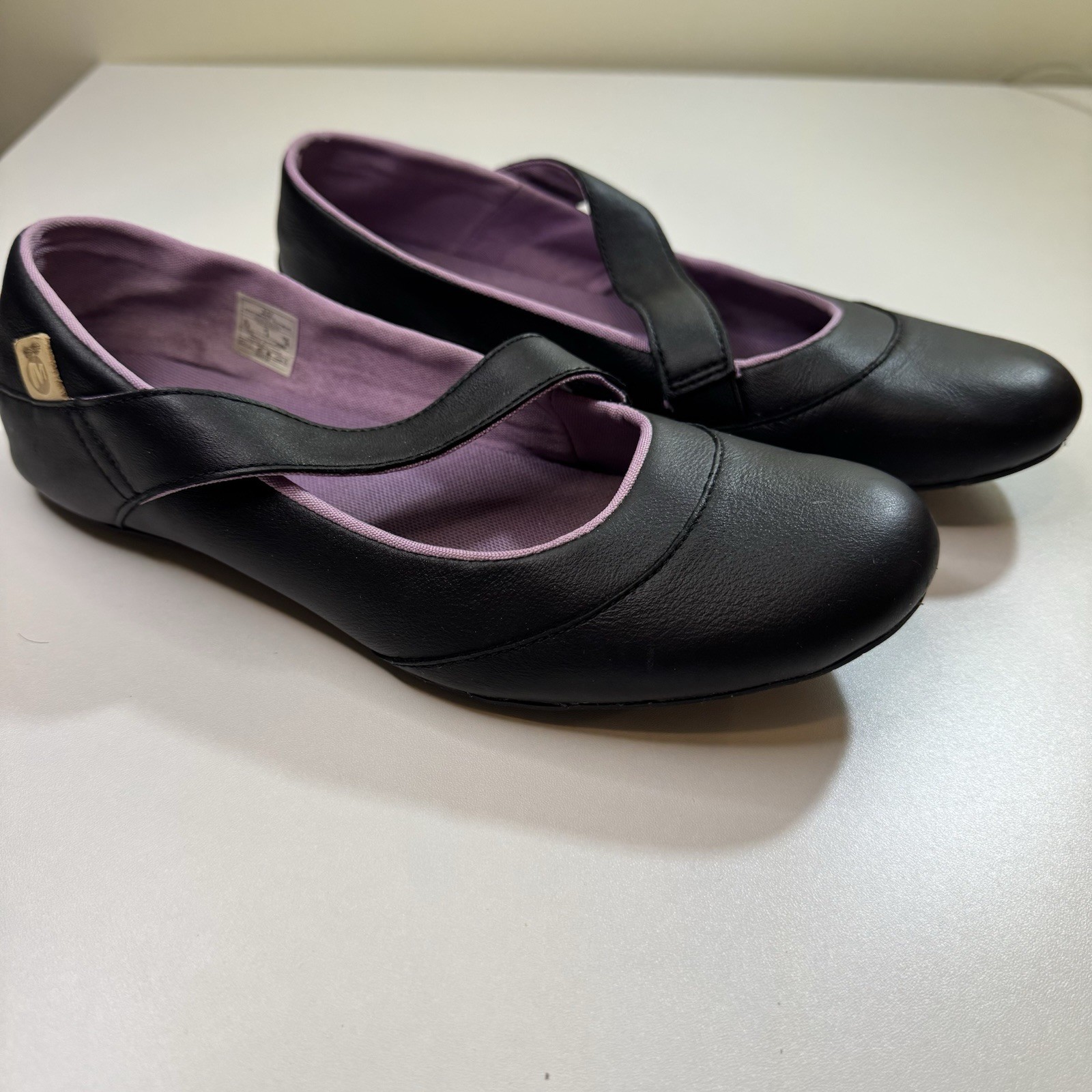 Merrell Mary Jane ballerine 7 1 2 scarpe donna Inde Lave mocassino pelle viola