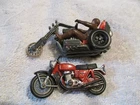 Vintage Hot Wheels Rrrumblers Motorcycle FOR PARTS & Nice Lesney HONDARORA  LOT