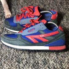 Hi-Tec Trainers Silver Shadow OG Mens Retro Style Sports Shoes UK 10 in VGC