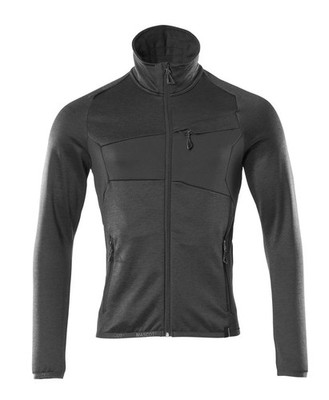 Mascot Accelerate Fleece Jumper with Zipper 18103 Black - XS Chest 34.5''