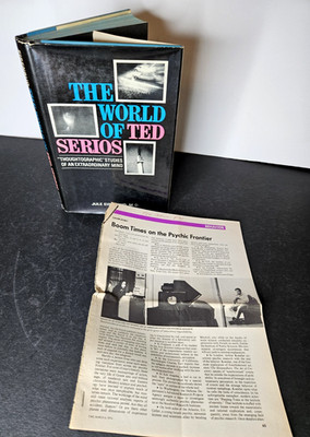 The WORLD Of TED SERIOS - Thoughtographic Studies Extraordinary Mind by Eisenbud