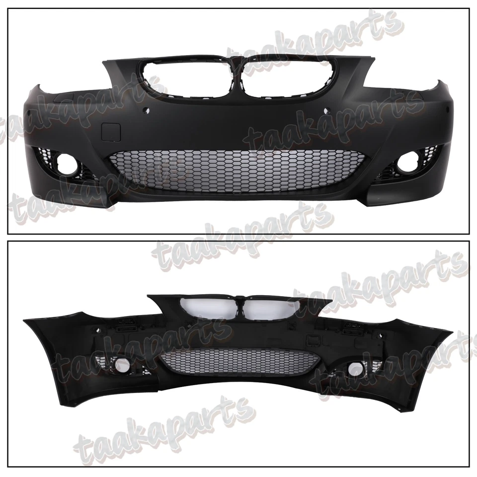 Bumper Cover With PDC Holes 23mm For BMW E60 E61 525i 530i 550i 2004-07 M5 Style Foto 2 de 4