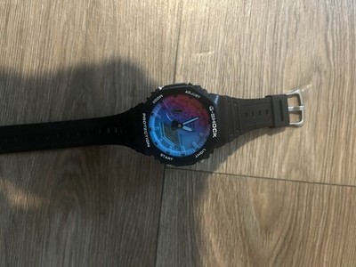 G-SHOCK GA-2100 Quarz Analog-Digital Uhr Harz schwarz, 200 m wasserdicht