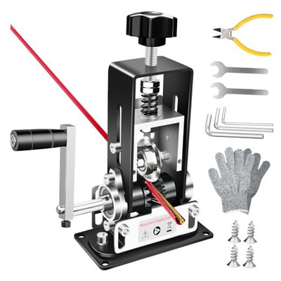 Manual Wire Stripping Machine, 0.04''-1'' Wire Stripping Machine with Diagonal 