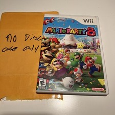 Mario Party 8 Nintendo Wii Case ONLY No GAME or MANUAL