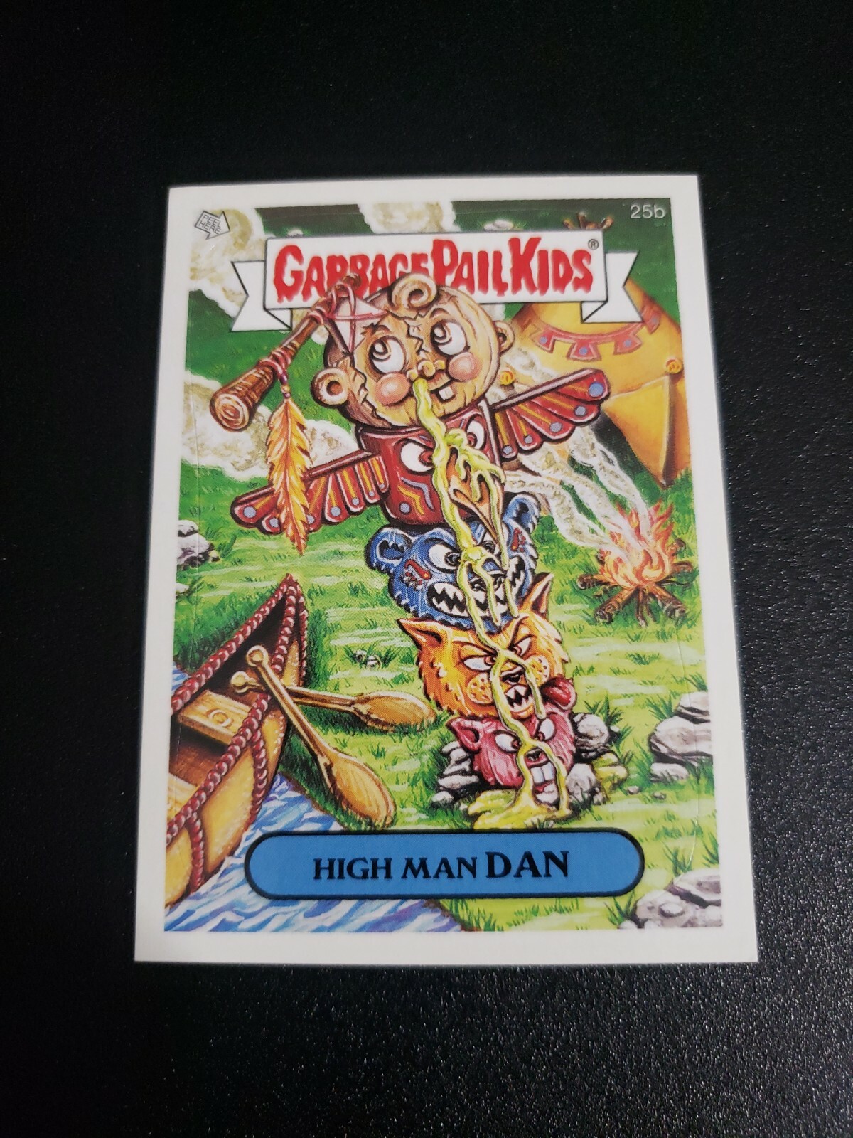 2005 Topps Garbage Pail Kids #25b High Man Dan front