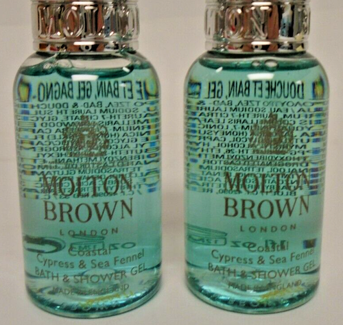 2 Molton Brown London Bath/Shower Gel Cypress/Fennel Travel Sz 1 fl oz/30 ml Ea… - Picture 2 of 6
