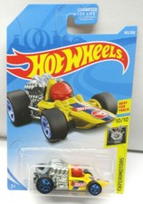 2019 HOT WHEELS TREASURE HUNT YELLOW HEAD STARTER, EXPERIMOTORS 10/10 HW 163/250