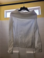 NWT Cupshe Medium Off The Shoulder White Sweater