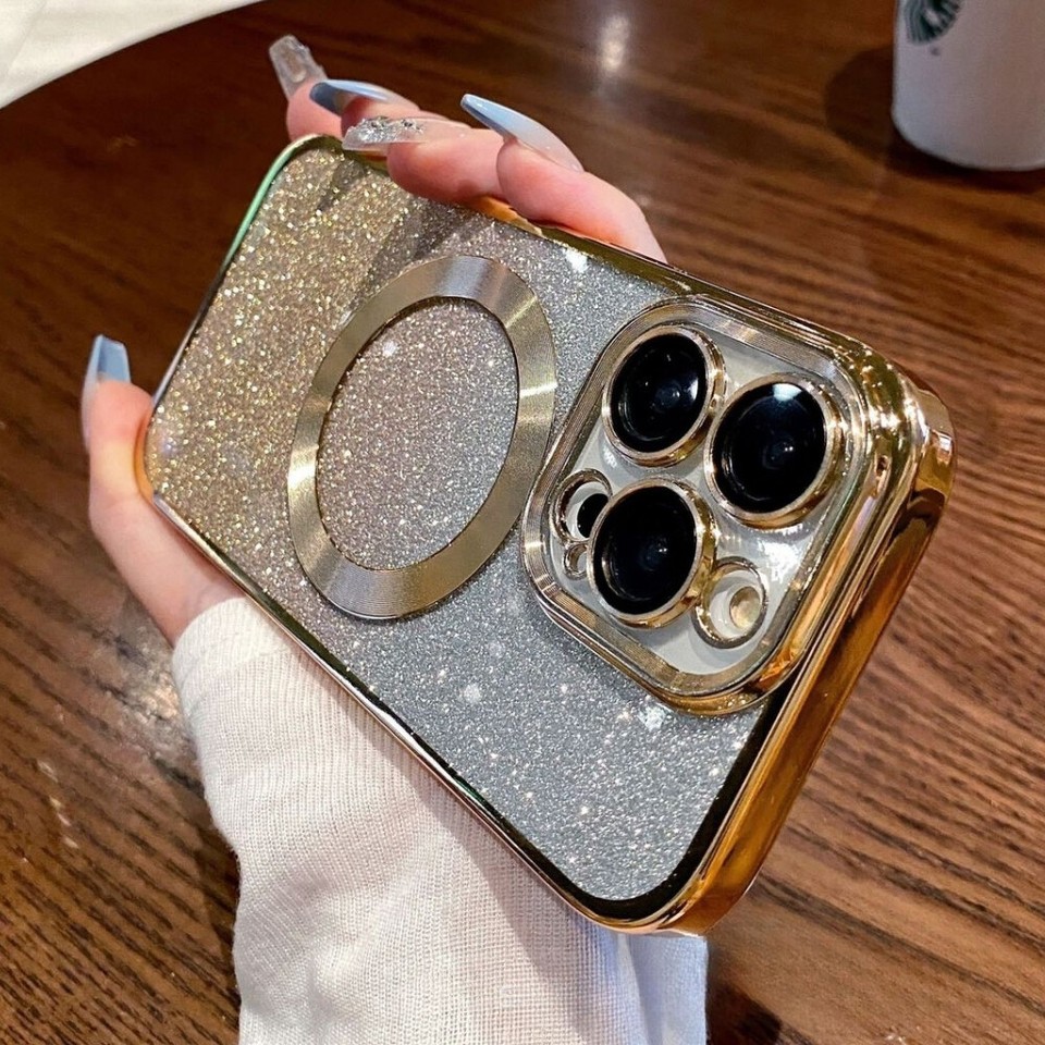 For IPhone 15 Pro Transparent Case With Camera Lens Protector, Compatible With MagSafe, Built-in - Foto 3