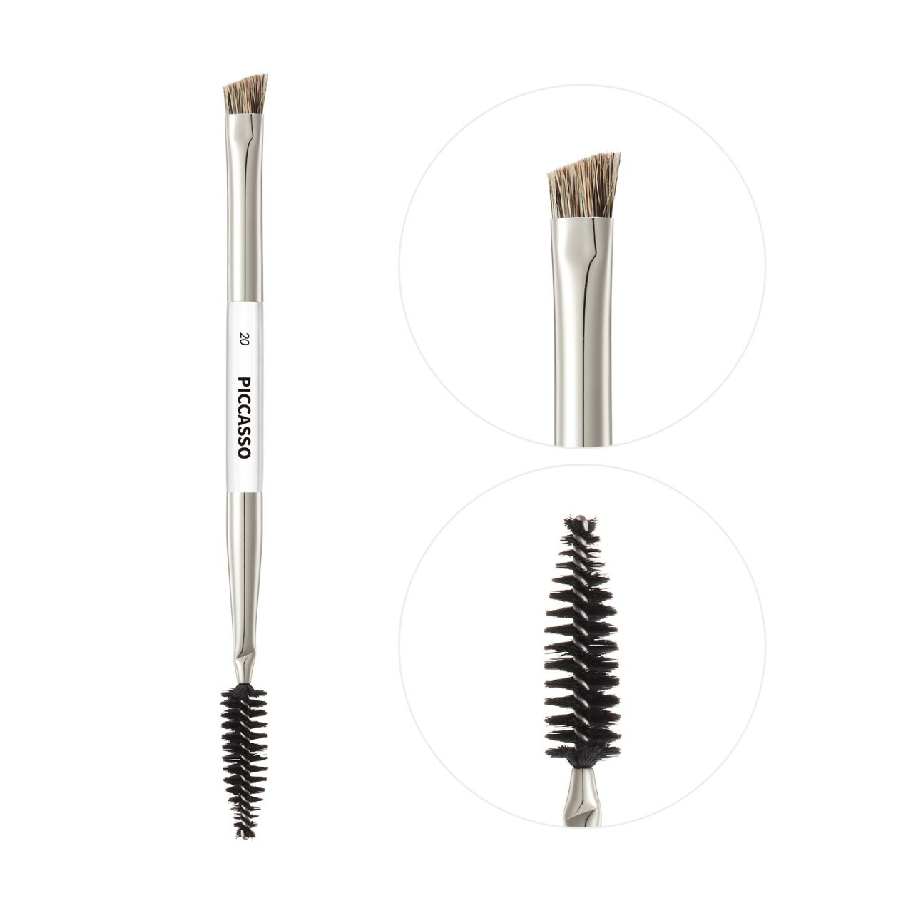 Кисть для макияжа PICCASSO COLLEZIONI 20 с двойными бровями 4690₽