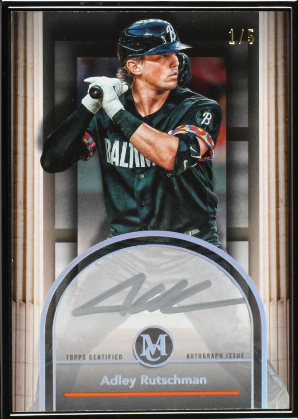 2024 Topps Definitive Collection - Adley Rutschman #DJRC-AR for