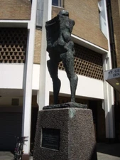 Photo 6x4 Talos bronze sculpture, Guildhall Street Cambridge/TL4658 Talo c2009
