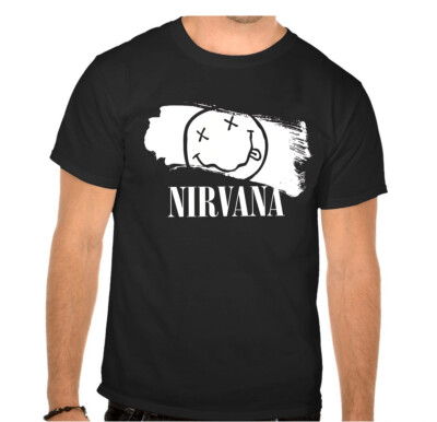 NIRVANA Rockband Rock Music Schwarze Kinder T-Shirt - 913_Kids