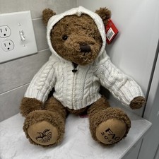 FAO Shwarz 2010 Geoffrey Llc. New With tags. 20  Plush Teddy Bear Sweater