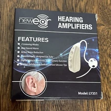 Medca/new ear one Hearing Amplifier Model LY351 Rechargeable