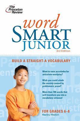Word Smart Junior, 3rd Edition; Smar- 9780375428715, paperback, Princeton Review