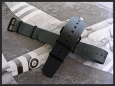 NATO® strap G10 British Admiralty Grey PVD military watchband RAF Bond IW SUISSE