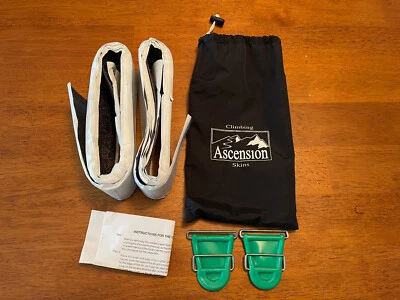 ASCENSION NYLON CLIMBING SKINS FOR SKIS BLACK NEW --- ***SALE***