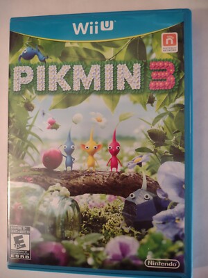 Pikmin Nintendo Wii U Selects Game Tested and Working Complete Box