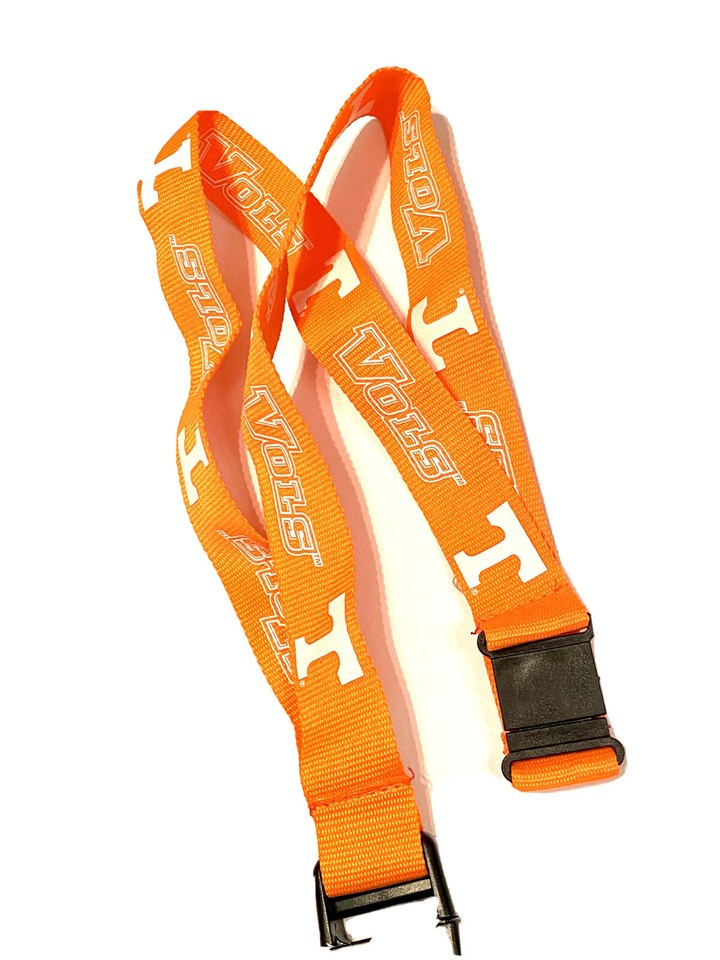 NCAA Tennessee Volunteers Lanyard - 24 Inch Team Spirit Keychain With Detachable Clip