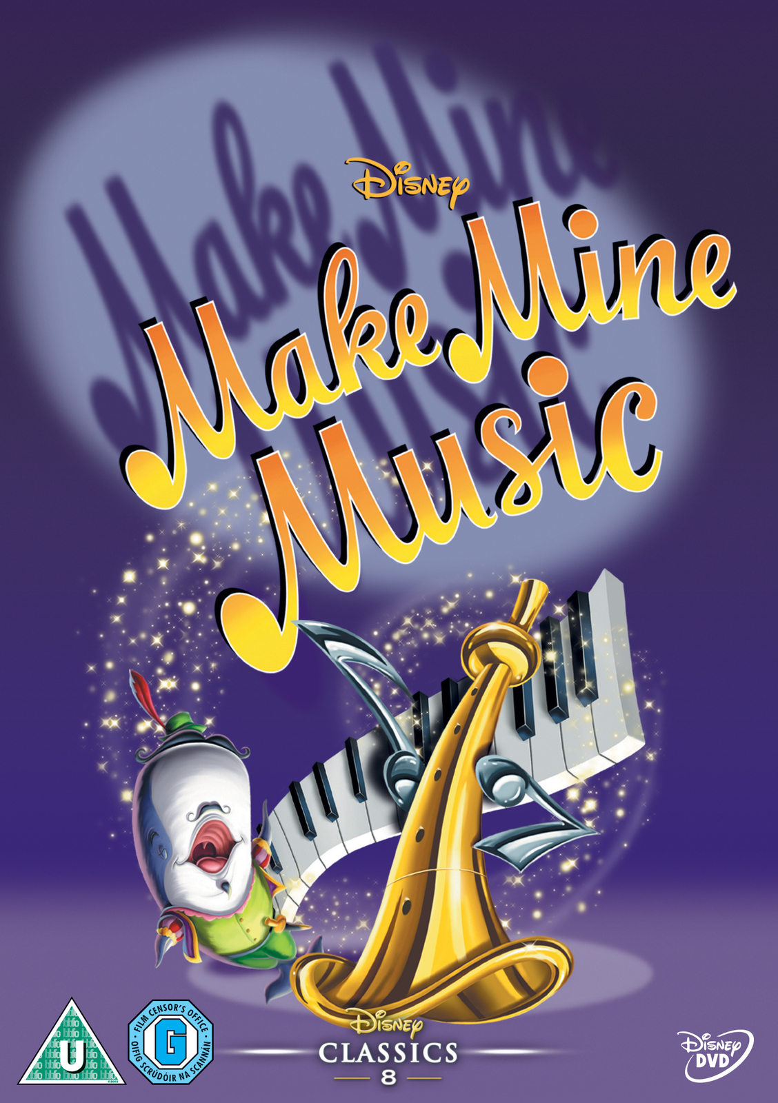 Make Mine Music (DVD) Nelson Eddy Dinah Shore Benny Goodman Jerry Colonna