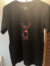 A-Lab NWOT Skateboarding is Easy SZ S Black Graphic Tee