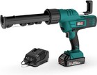 Cordless Caulking Gun, 6-Speed Control Heavy Duty Caulk & Adhesive Gun Kit for C