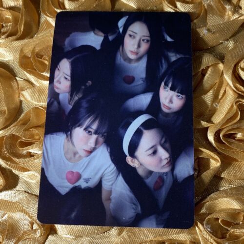LE SSERAFIM Unforgiven Edition Celeb K-pop Girl Photo Card Group Lost Hearts - Picture 1 of 4
