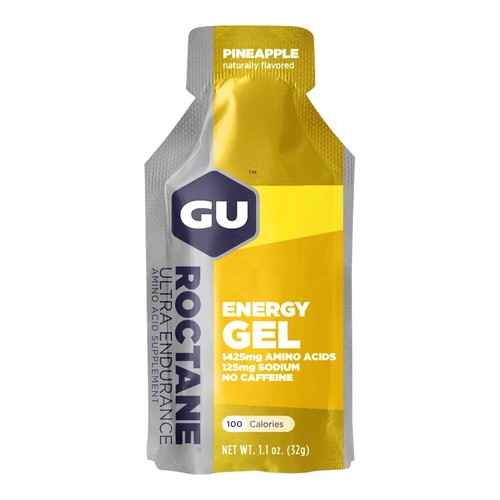 GU ROCTANE Energy Gel Supplement : CAFFEINE-FREE PINEAPPLE - Box of 24 - 第 2/3 張圖片
